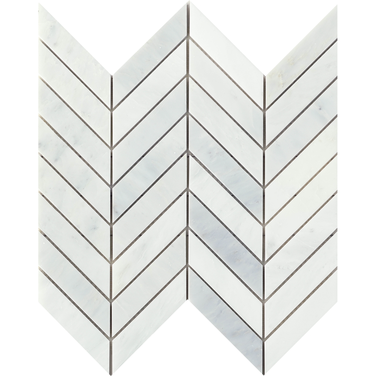 Marble Polished Chevron Pattern Mosaic